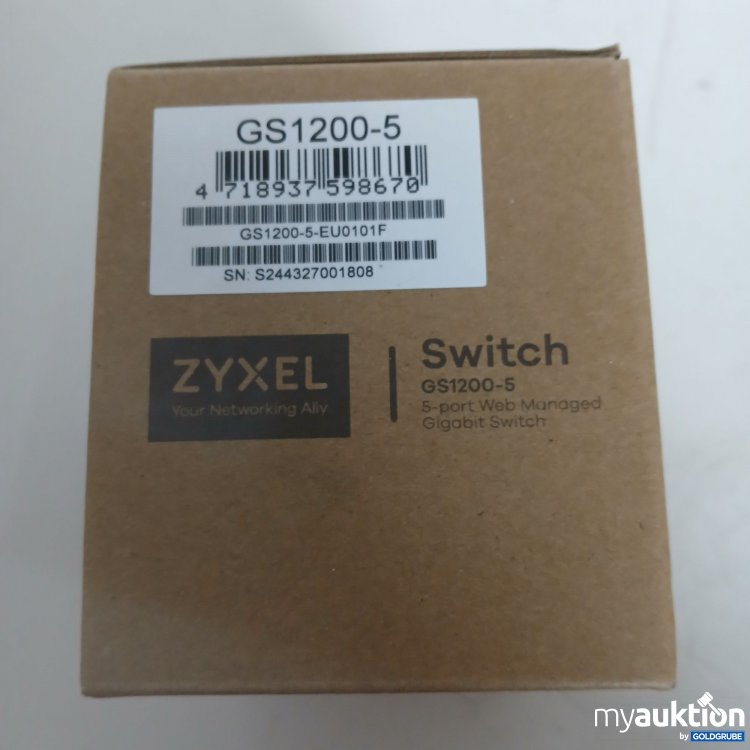 Artikel Nr. 824827 Artikel Nr. 824827: Zyxel GS1200-5 Switch
