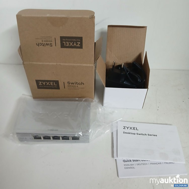 Artikel Nr. 824827 Artikel Nr. 824827: Zyxel GS1200-5 Switch