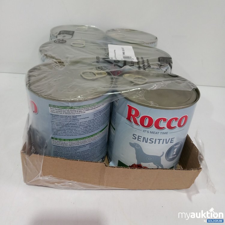 Artikel Nr. 825827 Artikel Nr. 825827: Rocco Hundefutter Sensitiv 6x800g