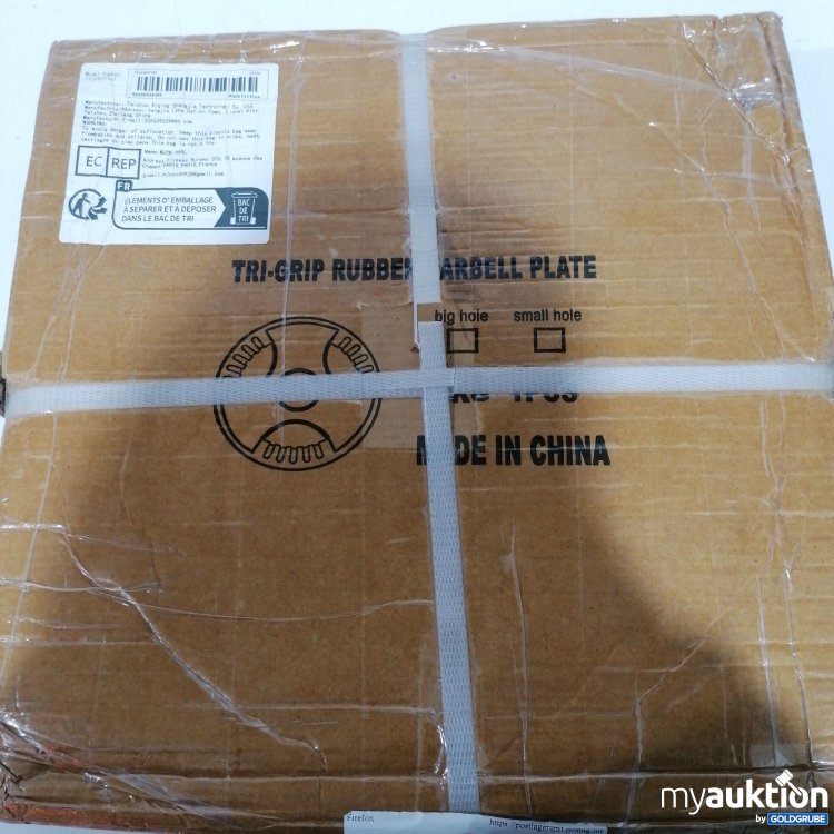 Artikel Nr. 887827: Tri-Grip Rubber Barbell Plate