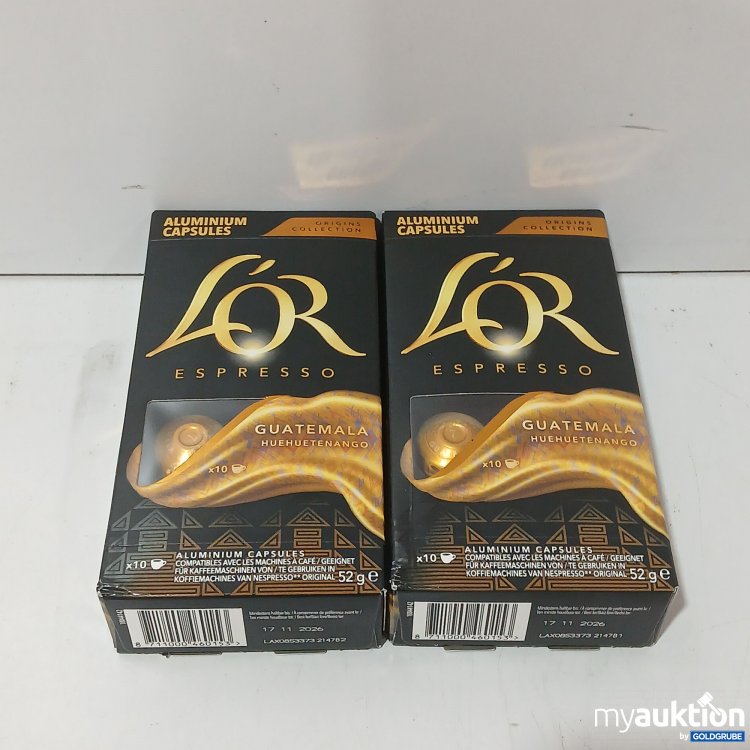 Artikel Nr. 958827: Lor Espresso Kapsel Guatemala 2×52g