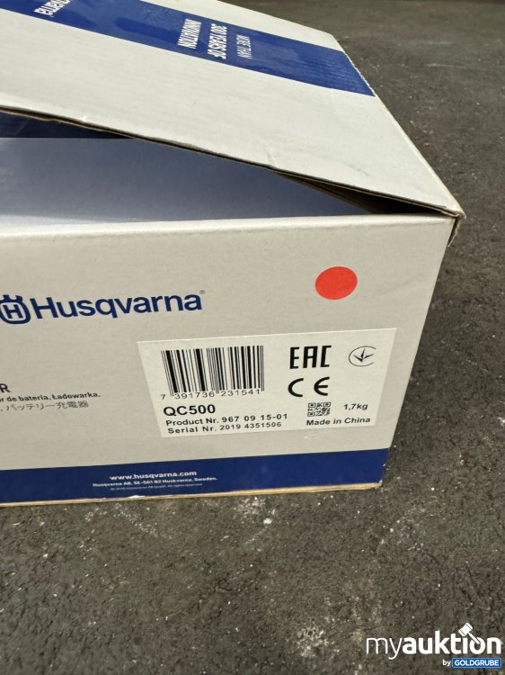 Artikel Nr. 338828: Husqvarna Ladegerät QC500
