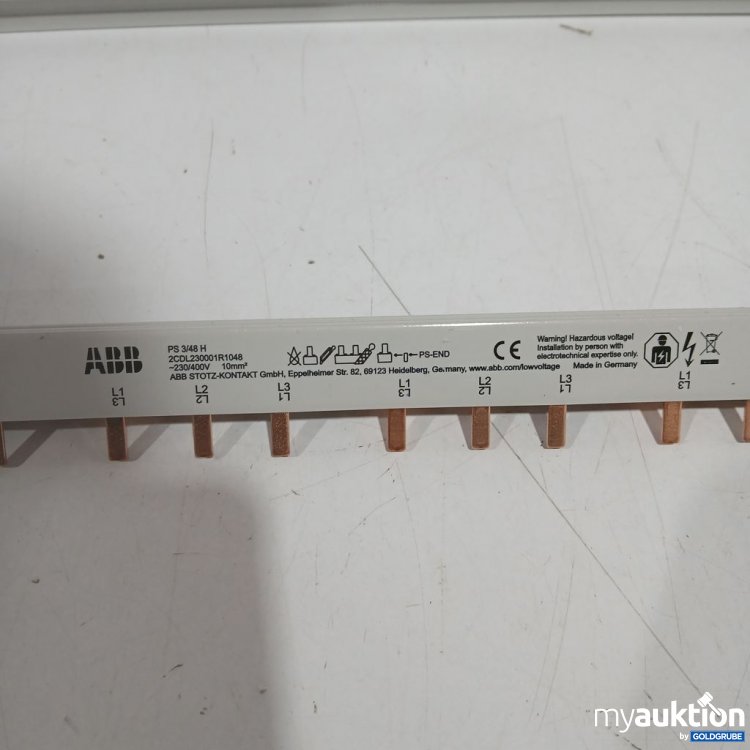 Artikel Nr. 441828 Artikel Nr. 441828: ABB Schienenverbinder ca. 98cm