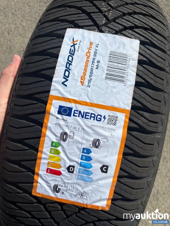Artikel Nr. 445828 Artikel Nr. 445828: Nordexx 215/55 R17 98V XL Ganzjahresreifen