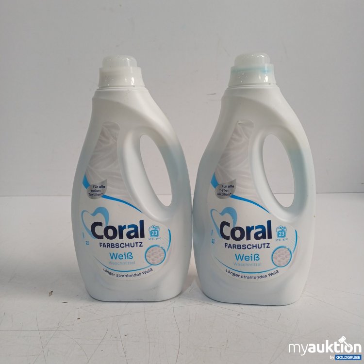 Artikel Nr. 463828 Artikel Nr. 463828: Coral Flüssigwaschmittel Farbschutz Weiß 23 WL