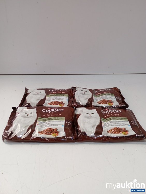 Artikel Nr. 465828: Purina 4 Packungen Gourmet A la Carte Katzenfutter 4x85g x4