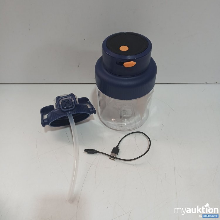Artikel Nr. 478828: PANUOXI kabelloser 1L Entsafter/Mixer mit Trinkdeckel