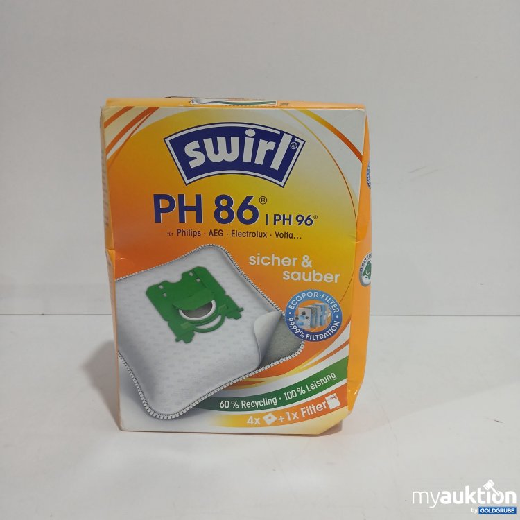 Artikel Nr. 812828: Swirl PH86 Staubsaugersäcke 4x