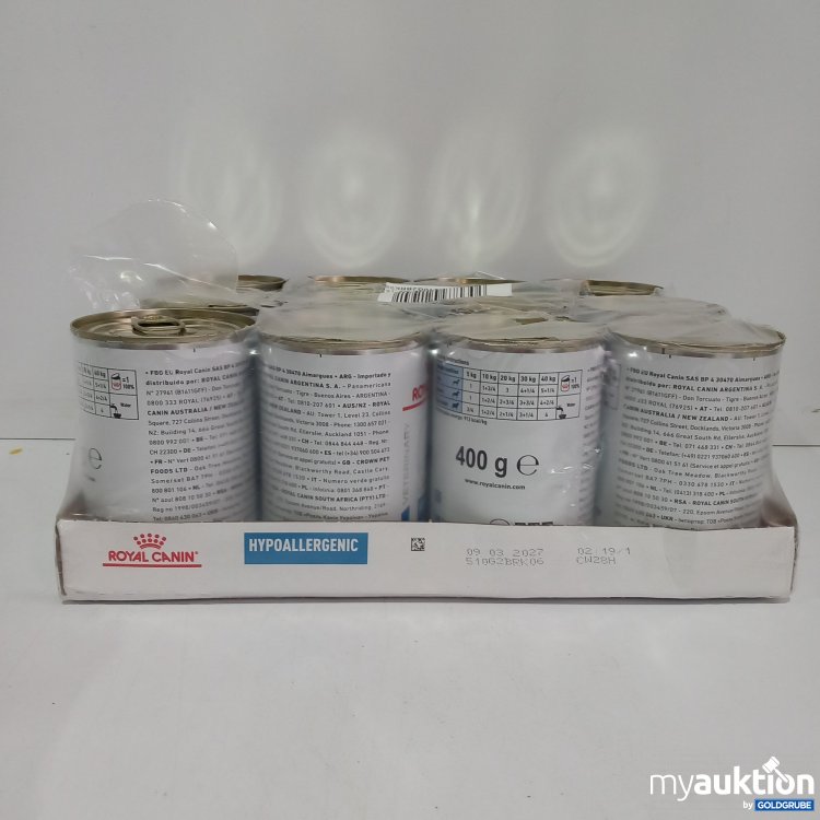 Artikel Nr. 825828 Artikel Nr. 825828: Royal Canin Hypoallergenic Hundefutter 12x200g