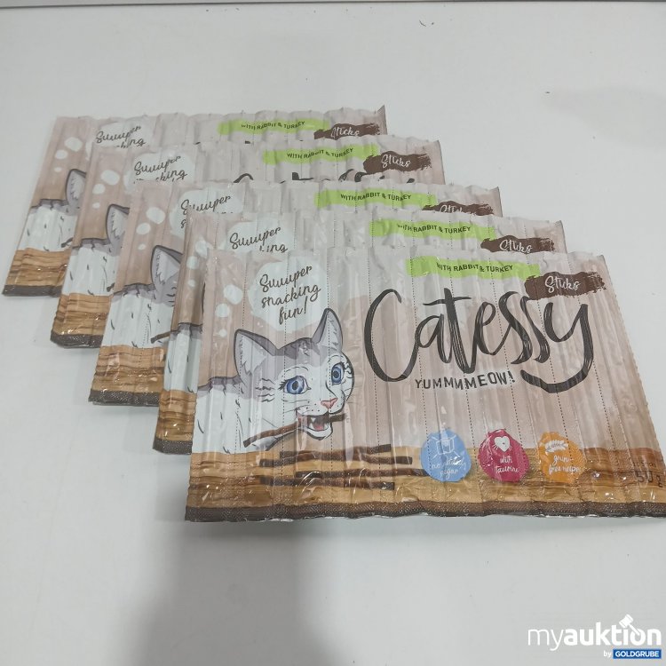 Artikel Nr. 866828: Catessy Katzenfutter 5x10 Sticks x50g