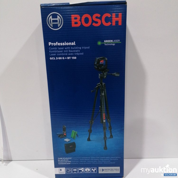 Artikel Nr. 890828: Bosch Professional Kombilaser mit Baustativ GCL 2-50 G+BT 150