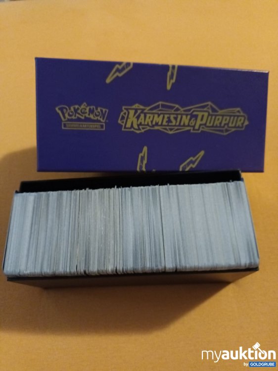 Artikel Nr. 906828: Pokemon Sammel Box mit ca. 550 Karten