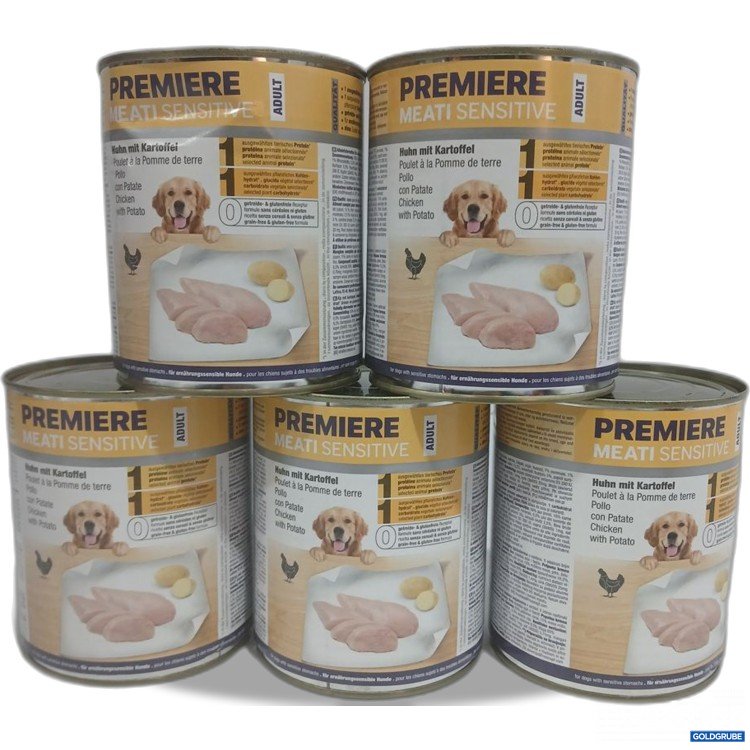Artikel Nr. 952828: Premiere Meati Sensitive Huhn mit Kartoffeln 5x800g