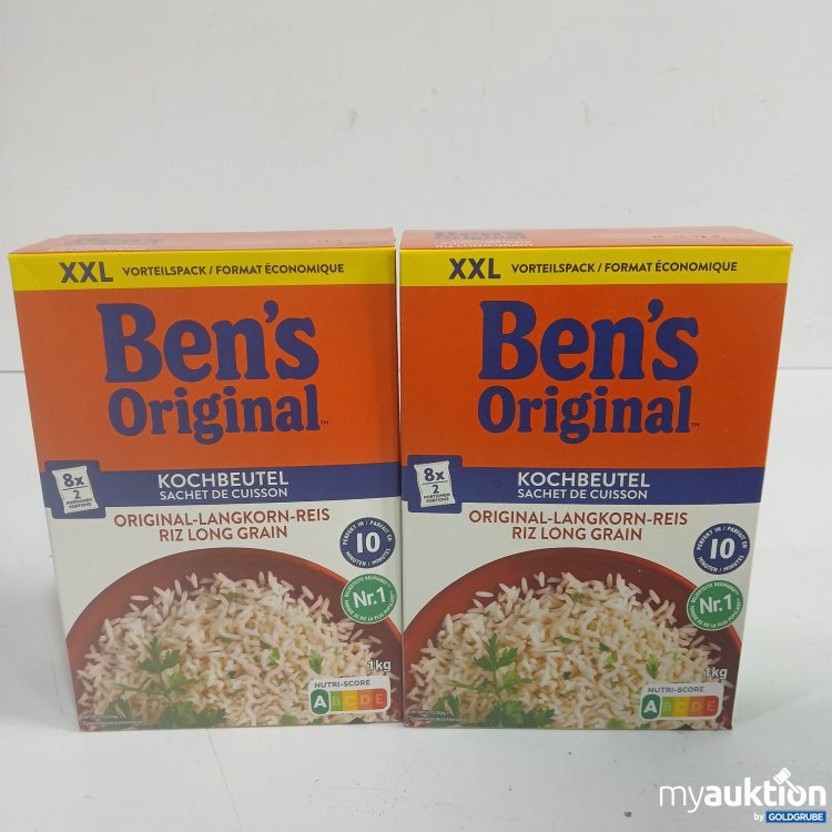 Artikel Nr. 977828 Artikel Nr. 977828: Ben's Original Kochbeutel Original-Langkorn-Reis je 1kg
