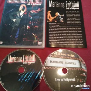 Auktion Doppel DVD, Marianne Faithfull, Live in Hollywood 