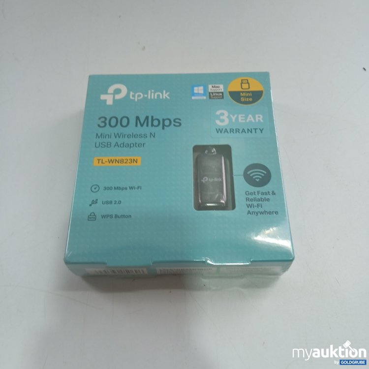 Artikel Nr. 361829 Artikel Nr. 361829: Tp-link 300Mbps Mini Wireless N USB Adapter TL-WN823N