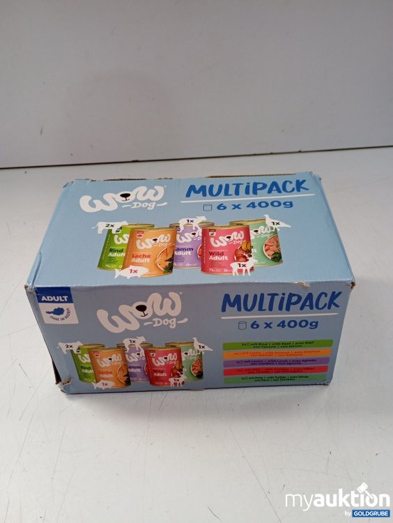 Artikel Nr. 465829: Wow Dog Multipack 6 x 400 g Hundefutter
Diverse Sorten
