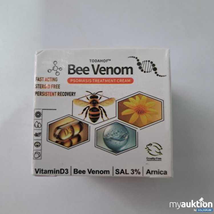 Artikel Nr. 517829 Artikel Nr. 517829: Todahof Bee Venom Psoriasis Treatment Cream