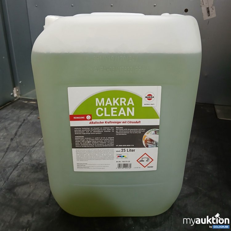 Artikel Nr. 810829 Artikel Nr. 810829: Makra Clean Kraftreiniger 25l
