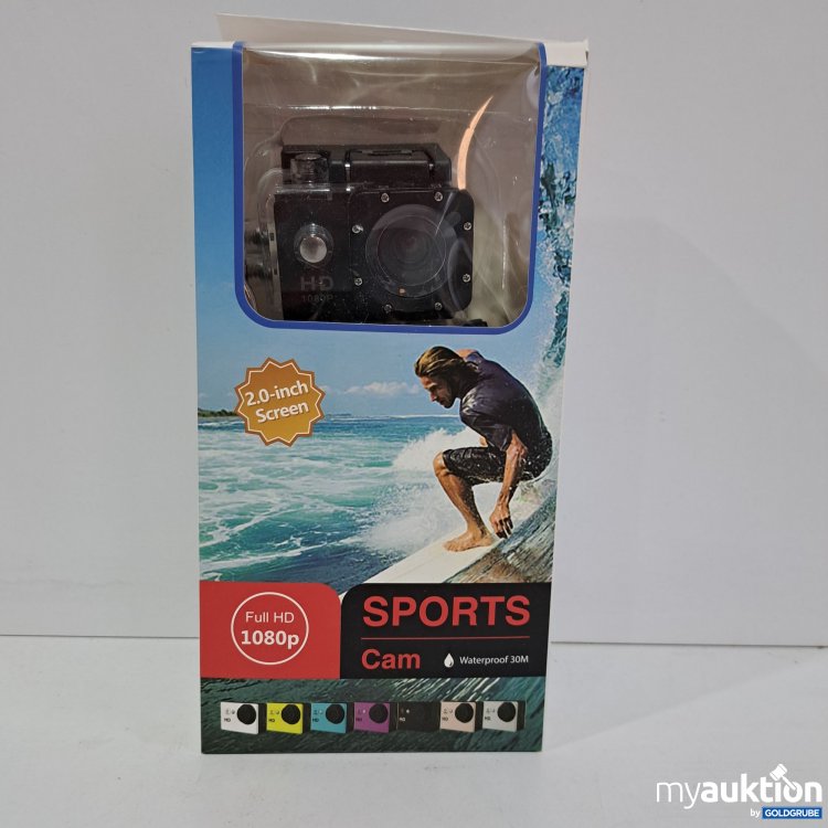 Artikel Nr. 811829: Sports Cam full HD 1080p, waterproof 30m