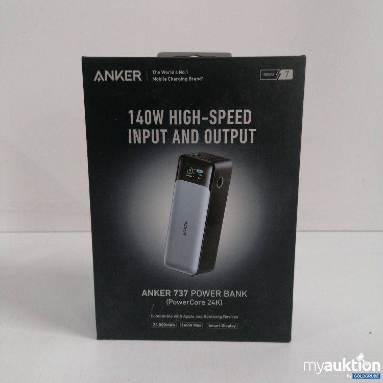 Artikel Nr. 847829 Artikel Nr. 847829: Anker 140 W, 737 Power Bank