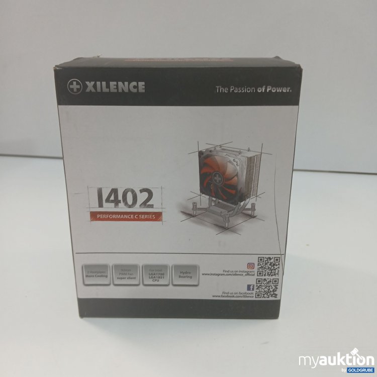 Artikel Nr. 853829: Xilence I402 Intel Tower CPU Luft Kühler