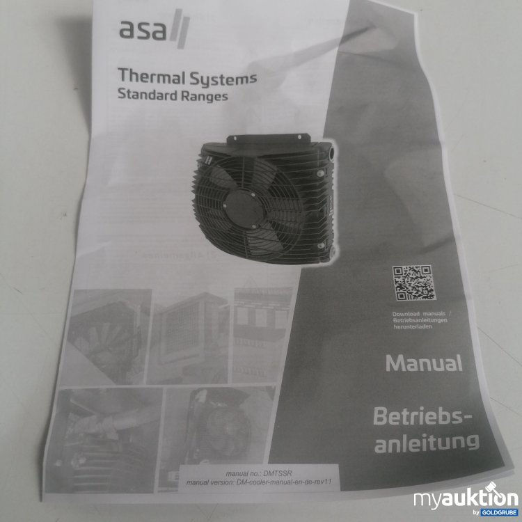Artikel Nr. 855829 Artikel Nr. 855829: Asa Thermal Systems Standard Ranges ASA0043GD02