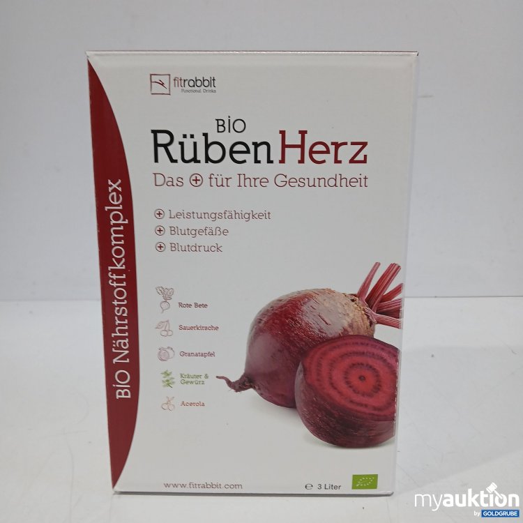 Artikel Nr. 870829 Artikel Nr. 870829: Fitrabbit Bio Rübenherz 3l