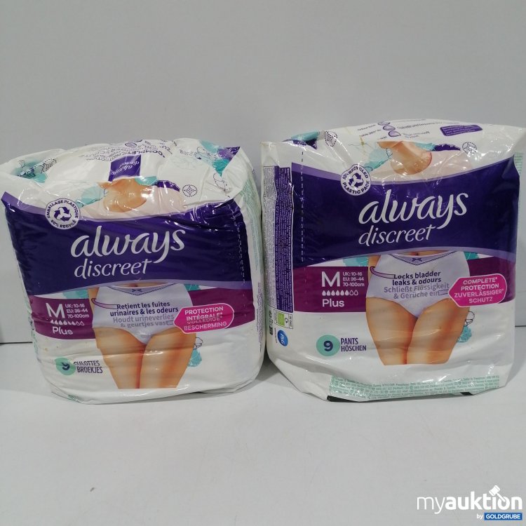 Artikel Nr. 876829: Always Discreet Pants M Plus 2×9Stk