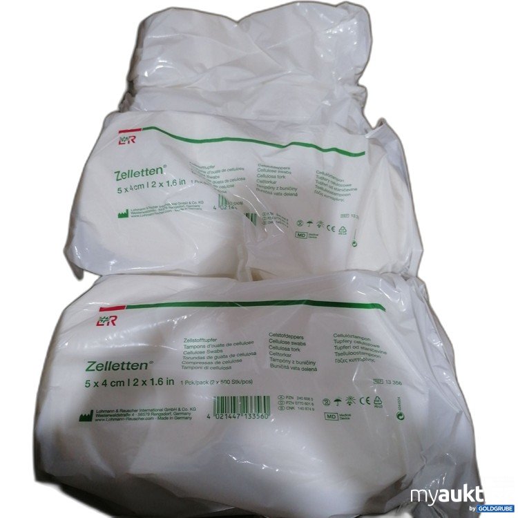 Artikel Nr. 886829: 7Pkg Zelletten Zellstofftupfer 5x4cm 