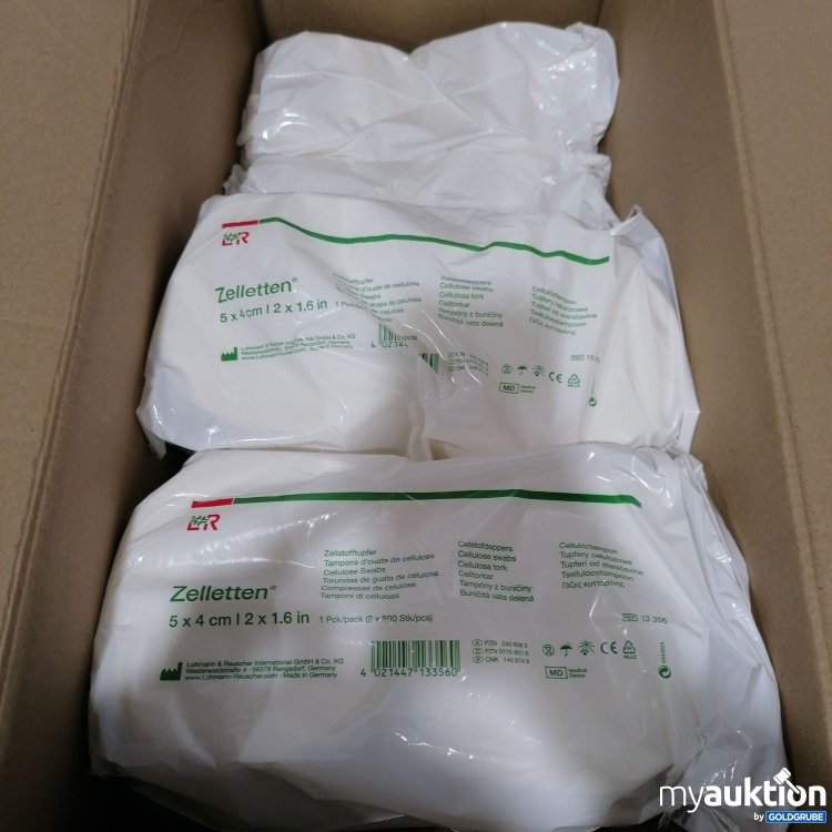 Artikel Nr. 886829: 7Pkg Zelletten Zellstofftupfer 5x4cm 