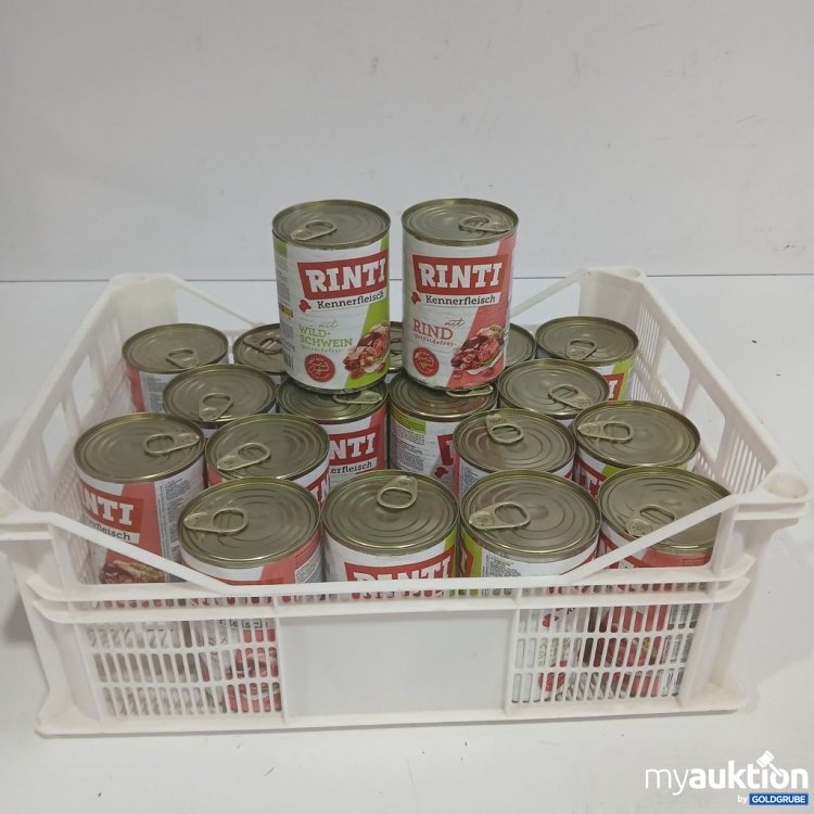 Artikel Nr. 952829: Rinti Hundefutter diverse Sorten 19x400g