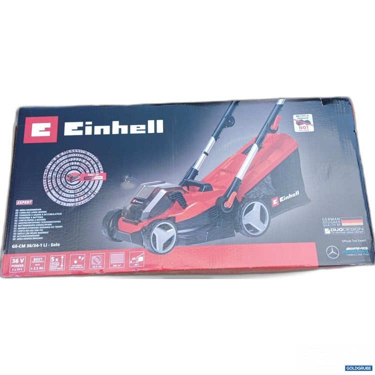 Artikel Nr. 960829 Artikel Nr. 960829: Einhell Akku-Rasenmäher GE-CM 36/34-1 Li-Solo