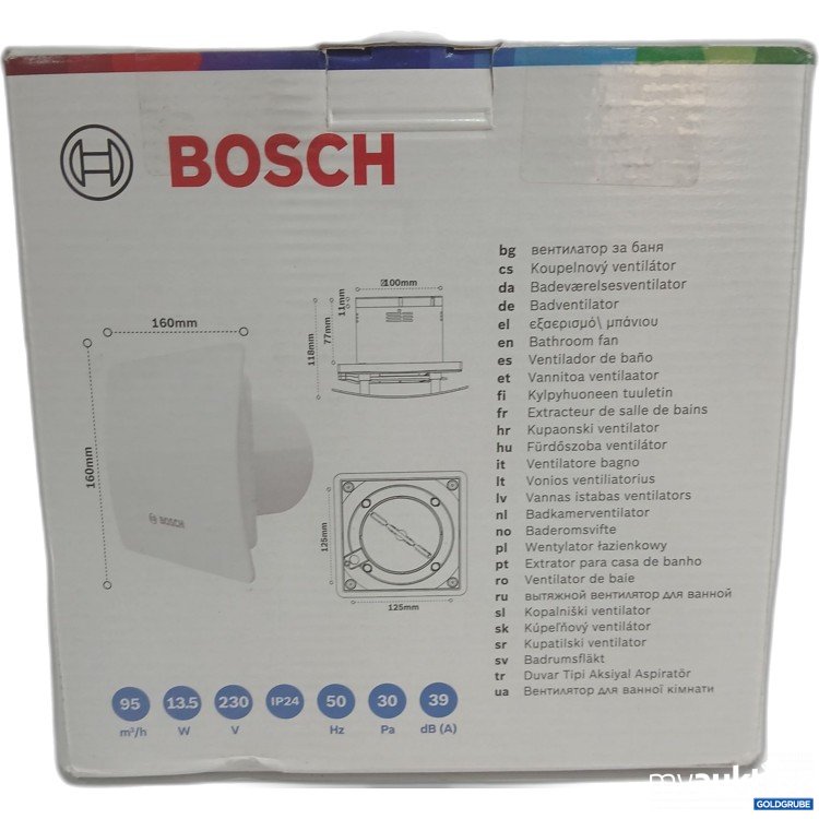 Artikel Nr. 968829: Bosch Fan F1500 W 100 