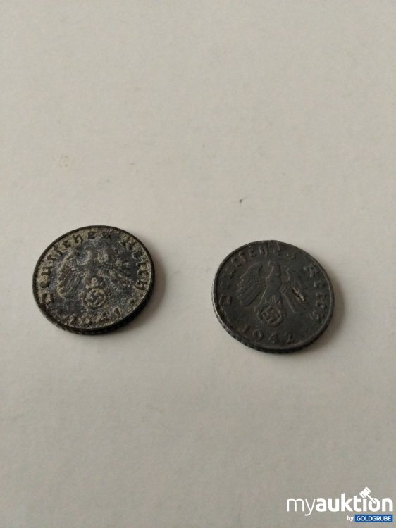 Artikel Nr. 396830 Artikel Nr. 396830: 5 Reichspfennig 1941, 1942