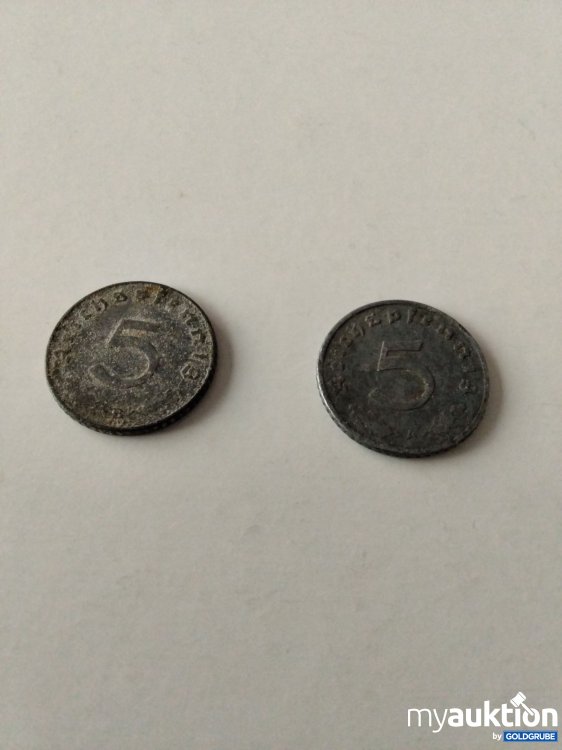 Artikel Nr. 396830 Artikel Nr. 396830: 5 Reichspfennig 1941, 1942
