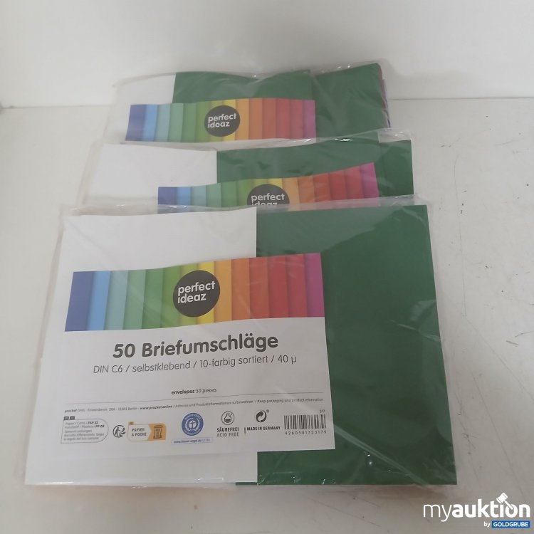 Artikel Nr. 397830: Perfect ideaz 50 Briefumschläge 3er Pack C6