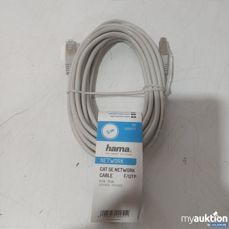 Artikel Nr. 443830 Artikel Nr. 443830: hama CAT 5E Network Cable F/UTP 5 m