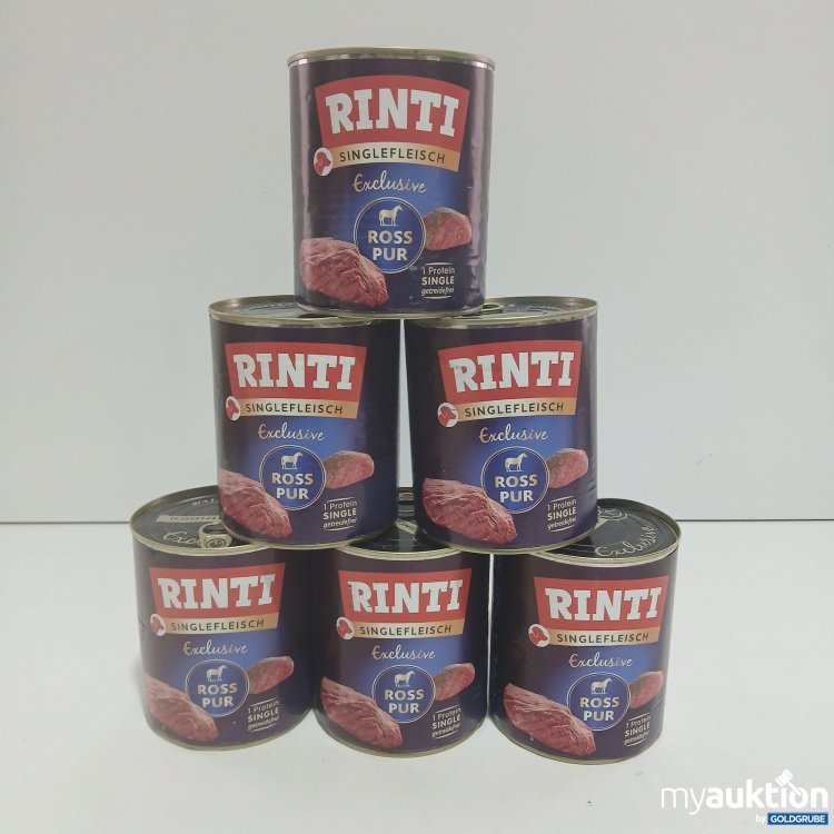 Artikel Nr. 818830 Artikel Nr. 818830: Rinti Hundefutter 6x800g