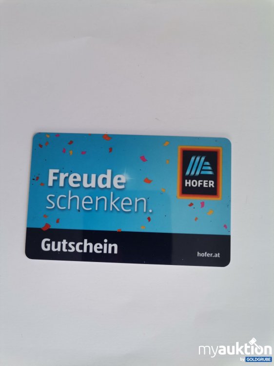 Artikel Nr. 845830 Artikel Nr. 845830: Hofer Gutschein Wert 10 Euro