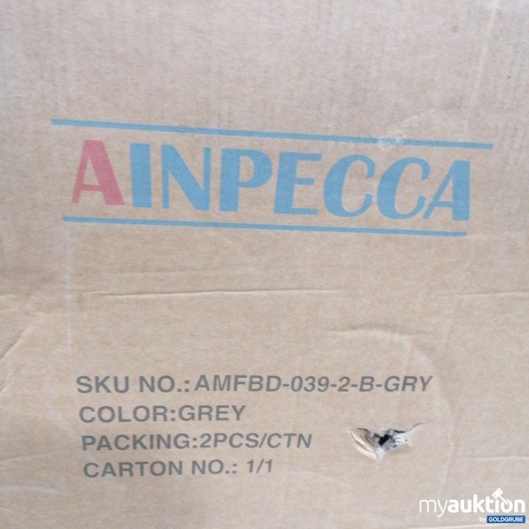Artikel Nr. 890830: Ainpecca Stuhl AMFBD-039-2-B-GRY 2Stk