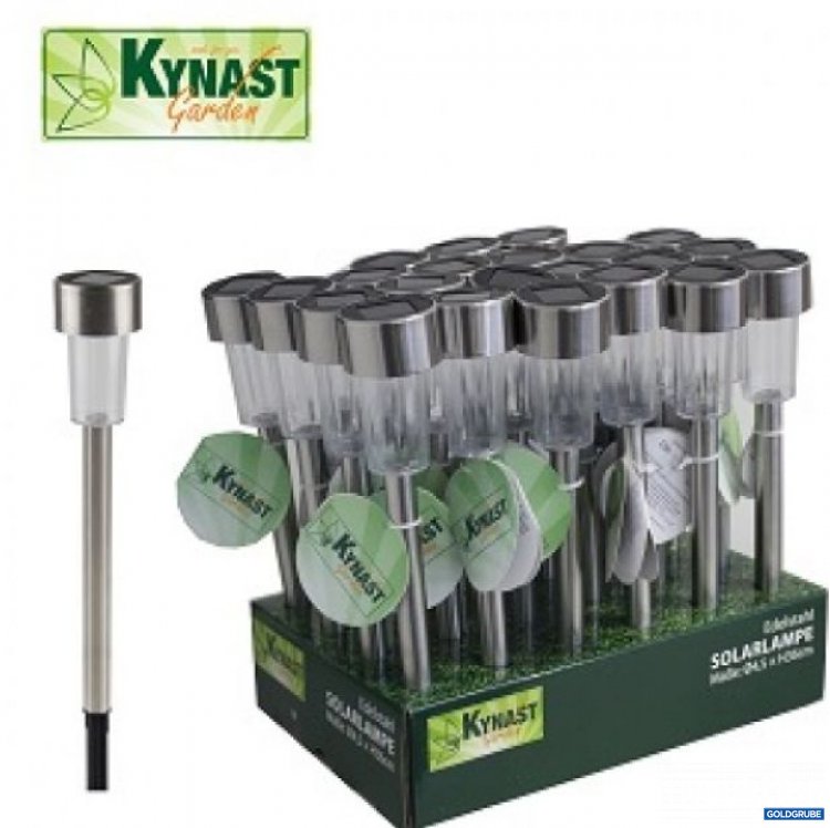 Artikel Nr. 922830: Solarlampe Edelstahl Hx36 cm