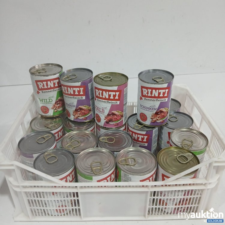 Artikel Nr. 956830: Rinti Hundefutter diverse Sorten 19x400g