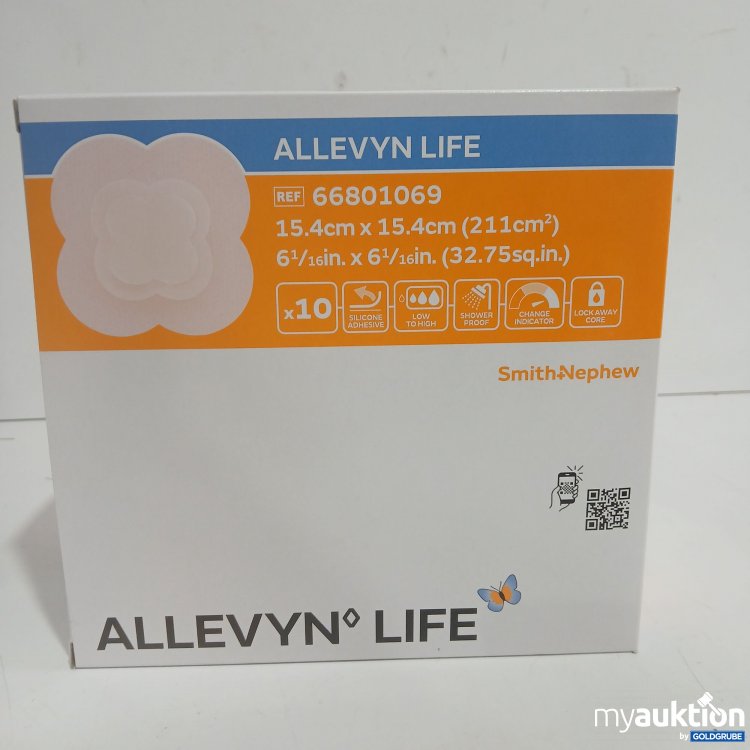 Artikel Nr. 962830: Allevyn Life Wundverband 15,4x15,4cm 10Stk 