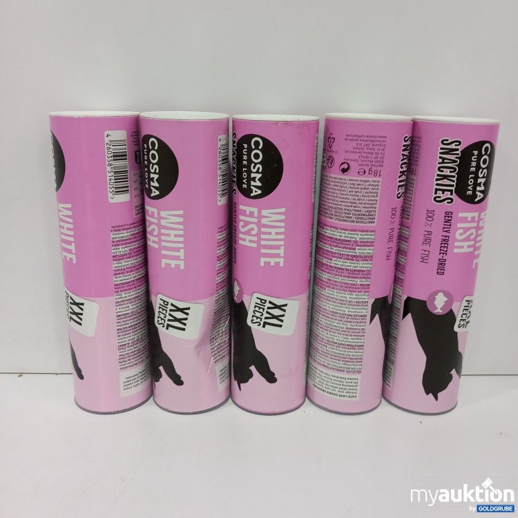 Artikel Nr. 825831 Artikel Nr. 825831: Comsa Pure Love Katzensnacks XXL White Fish 5x25g
