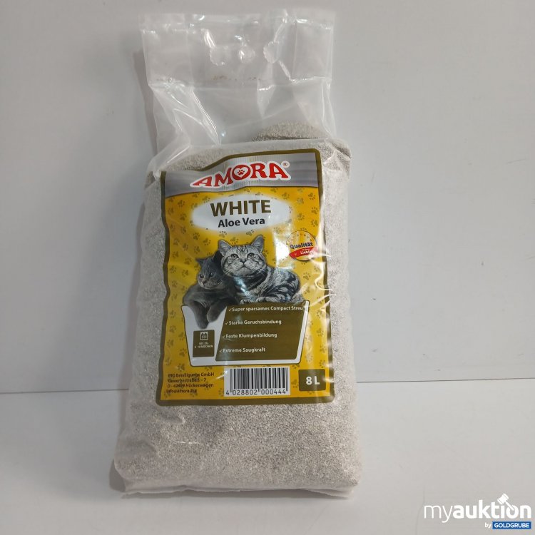 Artikel Nr. 854831: Amora White Aloe Vera Katzenstreu 8L 