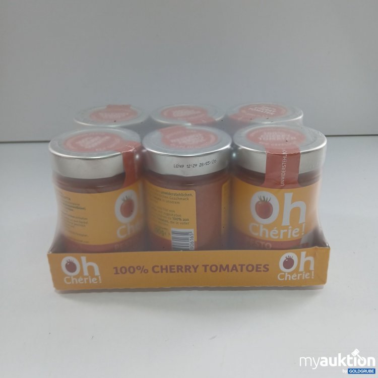 Artikel Nr. 865831 Artikel Nr. 865831: Oh Chérie! Pesto Calabrese Cherry Tomaten 6x190g