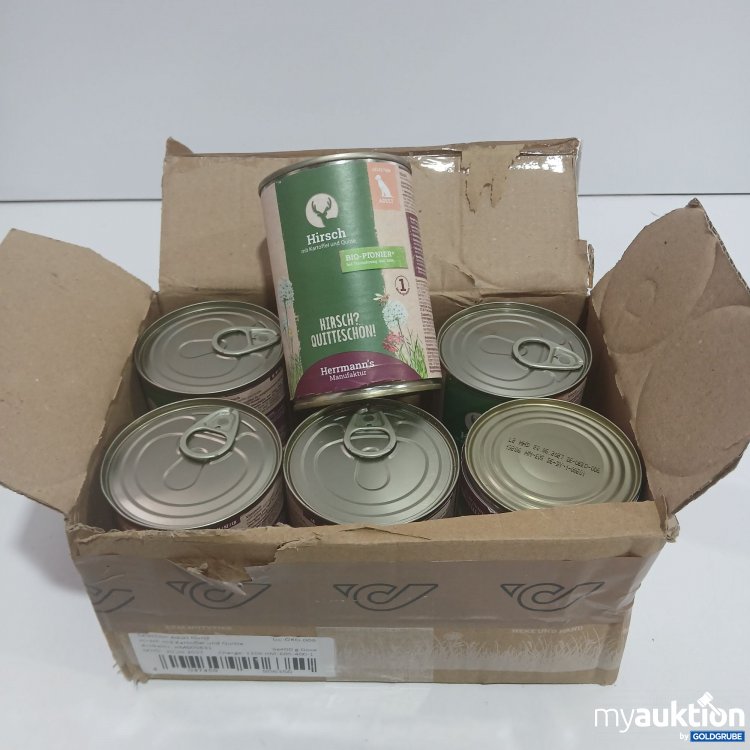 Artikel Nr. 866831: Herrmann's Hundefutter 6x400g
