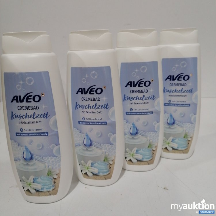 Artikel Nr. 886831: 4Stk Aveo Cremebad Kuschelzeit 750ml