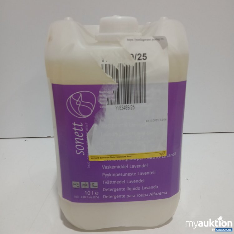 Artikel Nr. 959831: Sonett Waschmittel Nachfüllkanister Lavendel 10l 